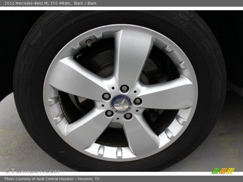 Black / Black 2011 Mercedes-Benz ML 350 4Matic