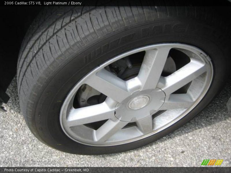 Light Platinum / Ebony 2006 Cadillac STS V8