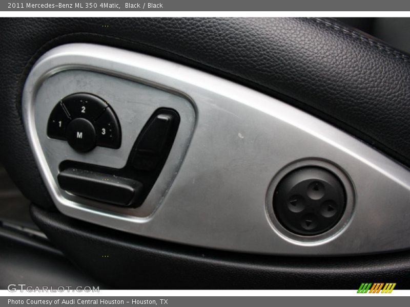Black / Black 2011 Mercedes-Benz ML 350 4Matic