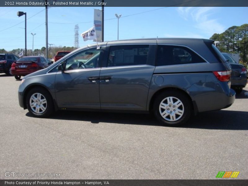 Polished Metal Metallic / Gray 2012 Honda Odyssey LX