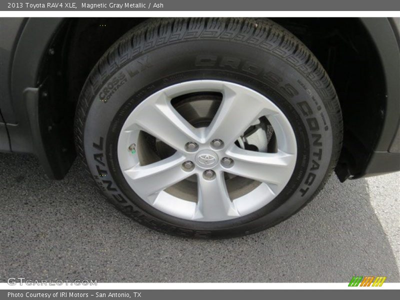 Magnetic Gray Metallic / Ash 2013 Toyota RAV4 XLE