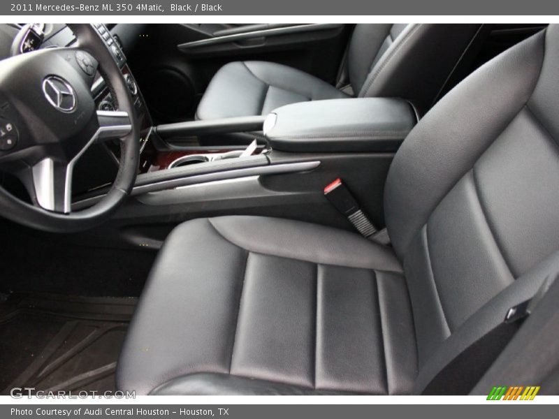 Black / Black 2011 Mercedes-Benz ML 350 4Matic