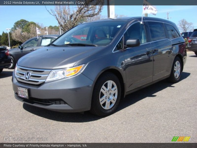 Polished Metal Metallic / Gray 2012 Honda Odyssey LX