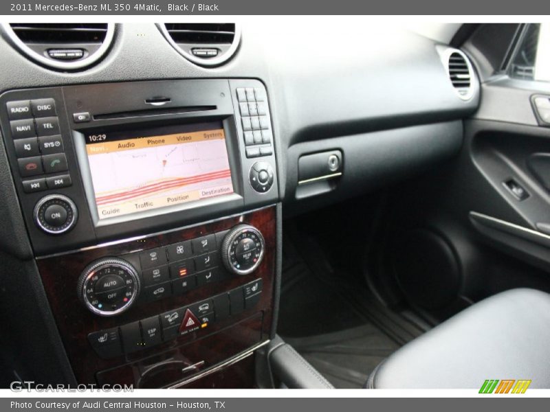 Black / Black 2011 Mercedes-Benz ML 350 4Matic
