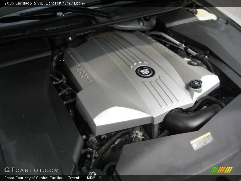 Light Platinum / Ebony 2006 Cadillac STS V8