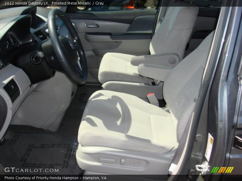 Polished Metal Metallic / Gray 2012 Honda Odyssey LX