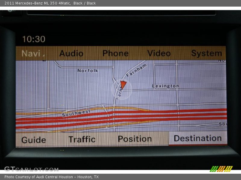 Black / Black 2011 Mercedes-Benz ML 350 4Matic
