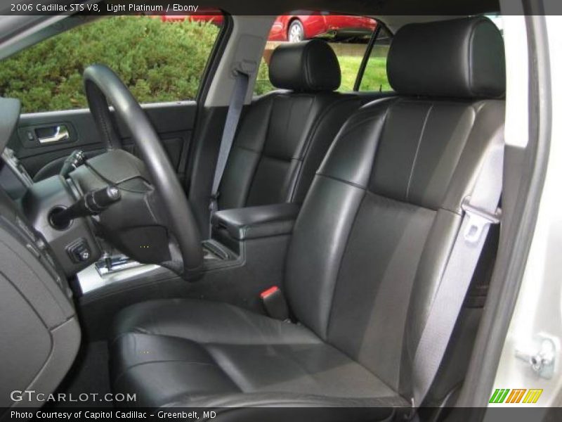 Light Platinum / Ebony 2006 Cadillac STS V8