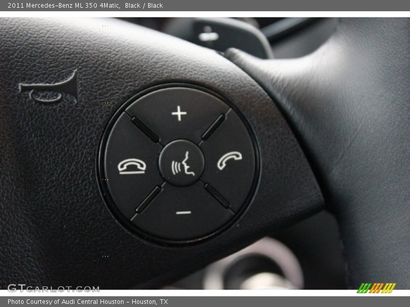 Black / Black 2011 Mercedes-Benz ML 350 4Matic