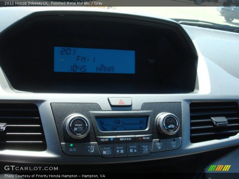 Polished Metal Metallic / Gray 2012 Honda Odyssey LX