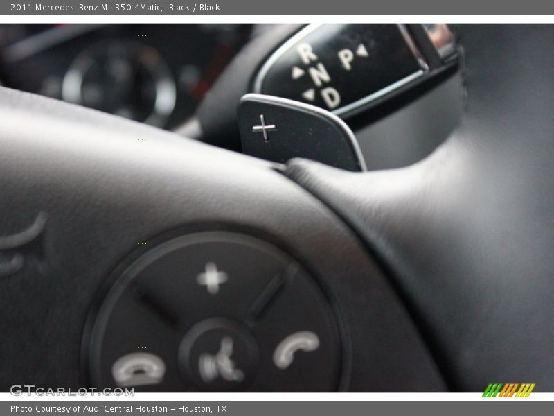 Black / Black 2011 Mercedes-Benz ML 350 4Matic