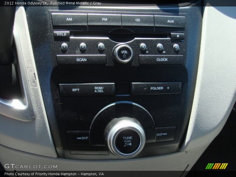 Polished Metal Metallic / Gray 2012 Honda Odyssey LX
