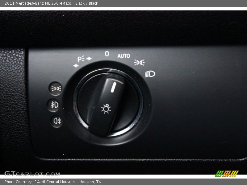 Black / Black 2011 Mercedes-Benz ML 350 4Matic
