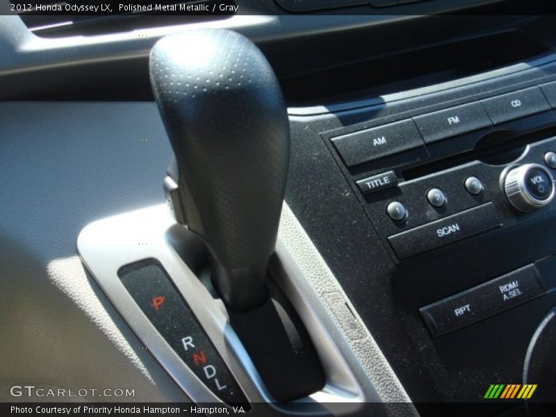 Polished Metal Metallic / Gray 2012 Honda Odyssey LX