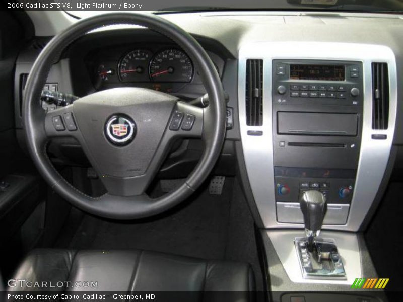 Light Platinum / Ebony 2006 Cadillac STS V8