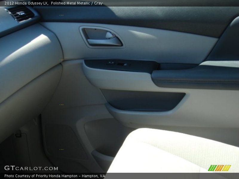 Polished Metal Metallic / Gray 2012 Honda Odyssey LX