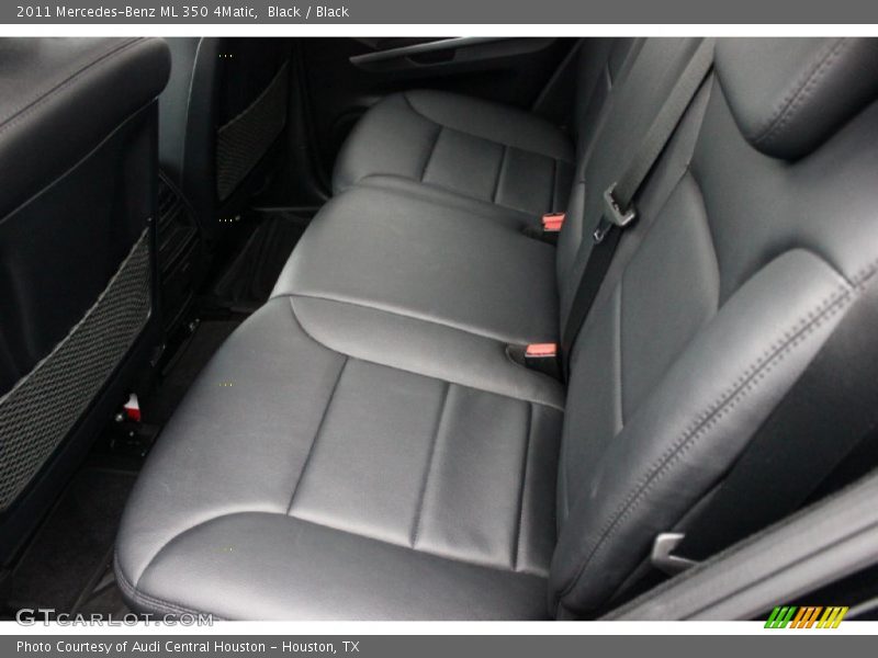 Black / Black 2011 Mercedes-Benz ML 350 4Matic