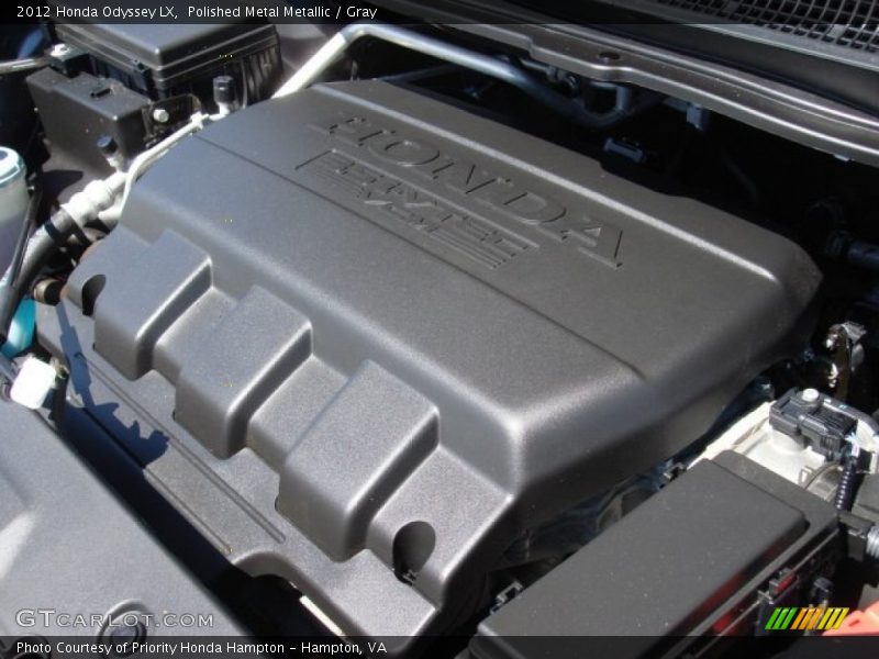 Polished Metal Metallic / Gray 2012 Honda Odyssey LX
