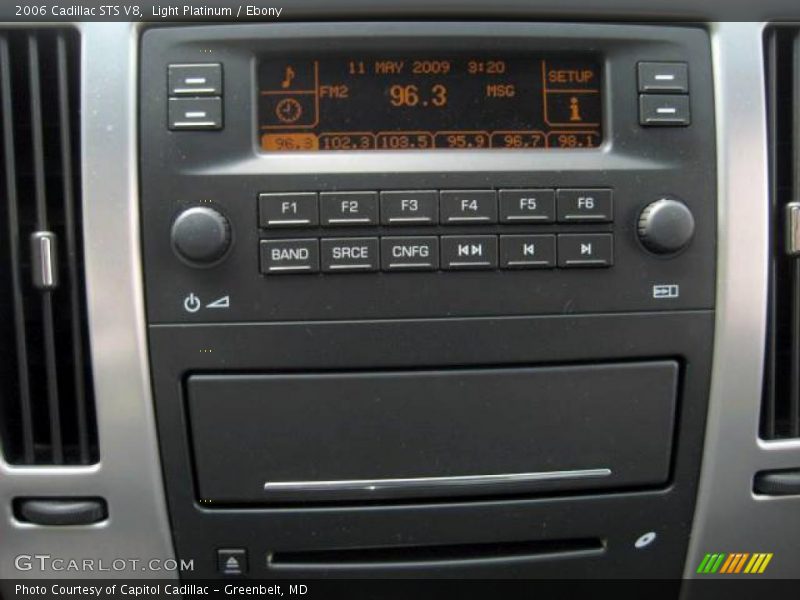 Light Platinum / Ebony 2006 Cadillac STS V8