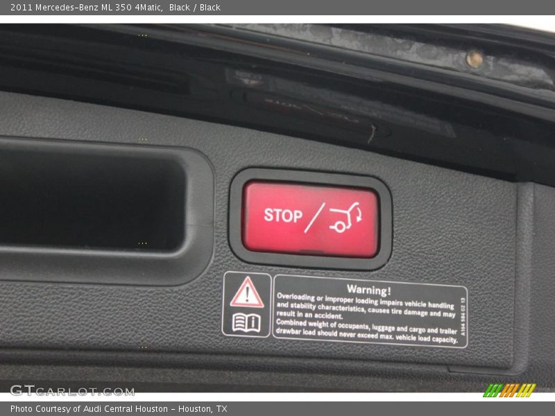 Black / Black 2011 Mercedes-Benz ML 350 4Matic