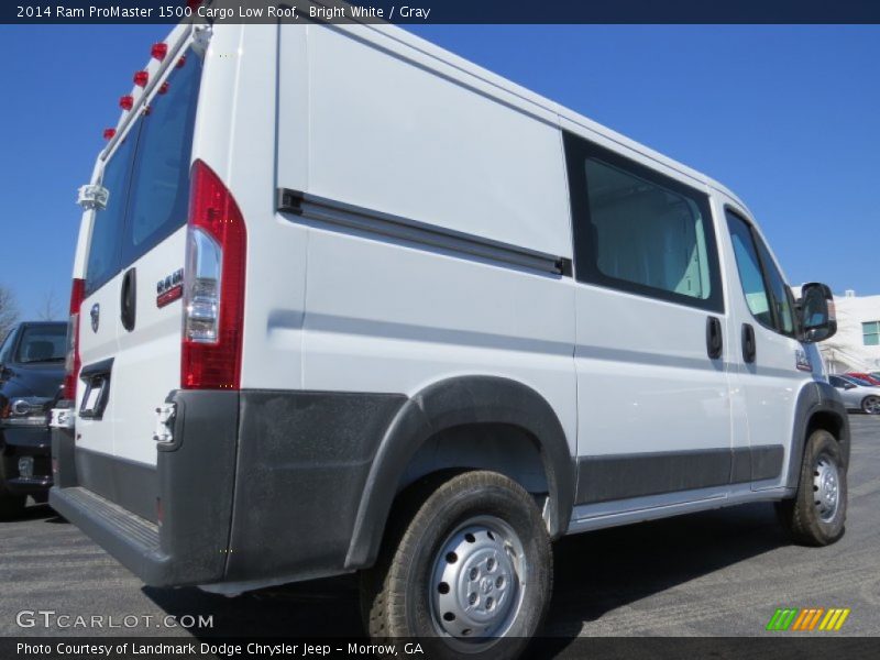Bright White / Gray 2014 Ram ProMaster 1500 Cargo Low Roof