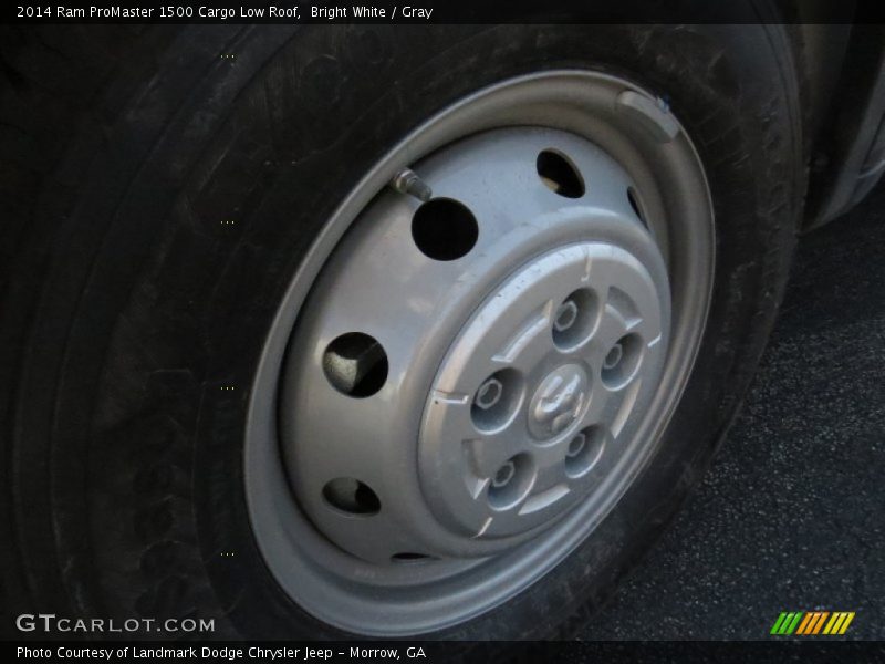 Bright White / Gray 2014 Ram ProMaster 1500 Cargo Low Roof