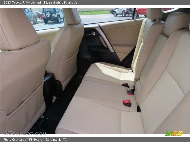 Blizzard White Pearl / Ash 2013 Toyota RAV4 Limited