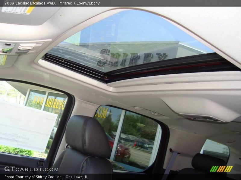 Infrared / Ebony/Ebony 2009 Cadillac Escalade AWD