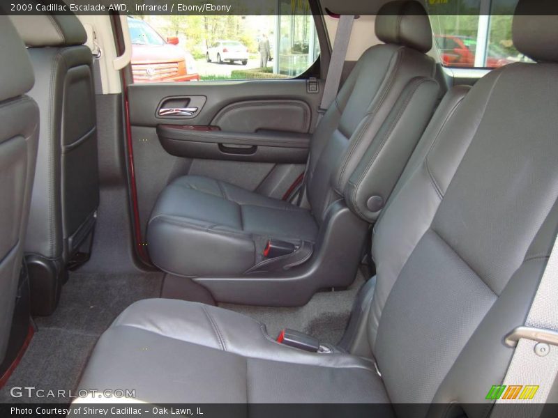 Infrared / Ebony/Ebony 2009 Cadillac Escalade AWD
