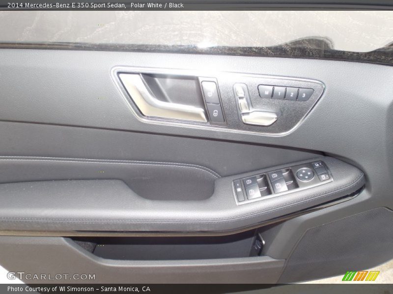 Polar White / Black 2014 Mercedes-Benz E 350 Sport Sedan