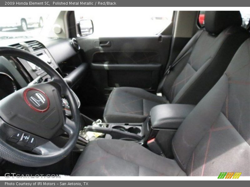 Front Seat of 2009 Element SC