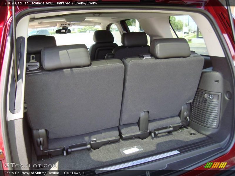 Infrared / Ebony/Ebony 2009 Cadillac Escalade AWD