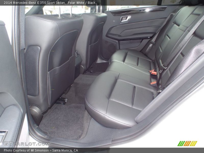 Polar White / Black 2014 Mercedes-Benz E 350 Sport Sedan