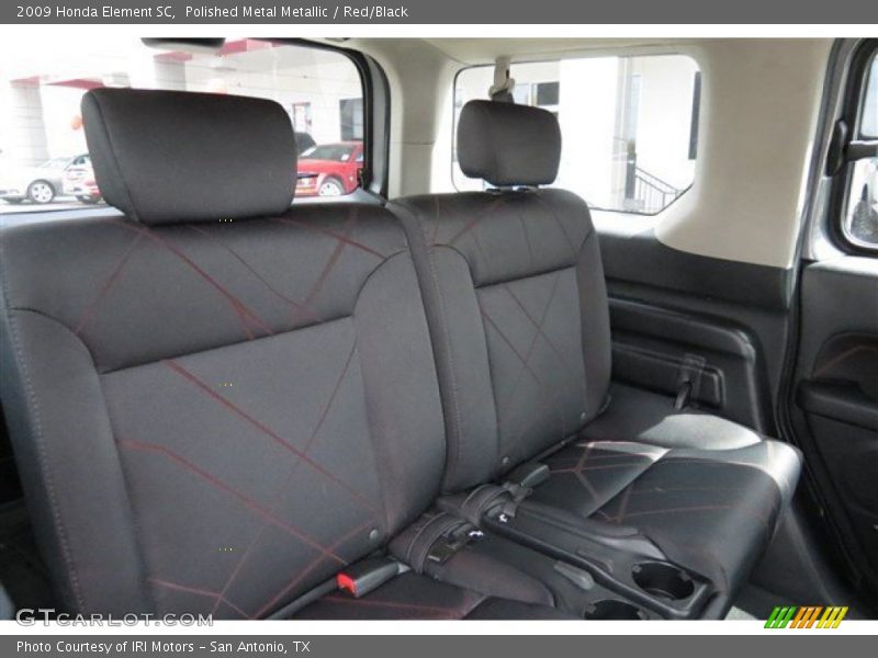 Polished Metal Metallic / Red/Black 2009 Honda Element SC