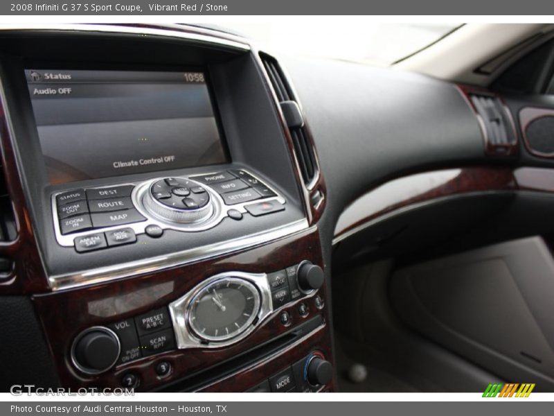 Vibrant Red / Stone 2008 Infiniti G 37 S Sport Coupe