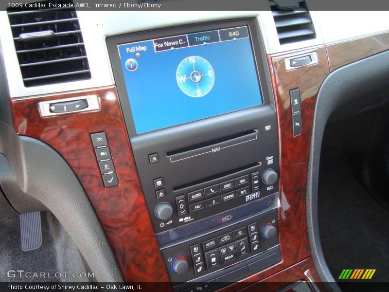 Infrared / Ebony/Ebony 2009 Cadillac Escalade AWD