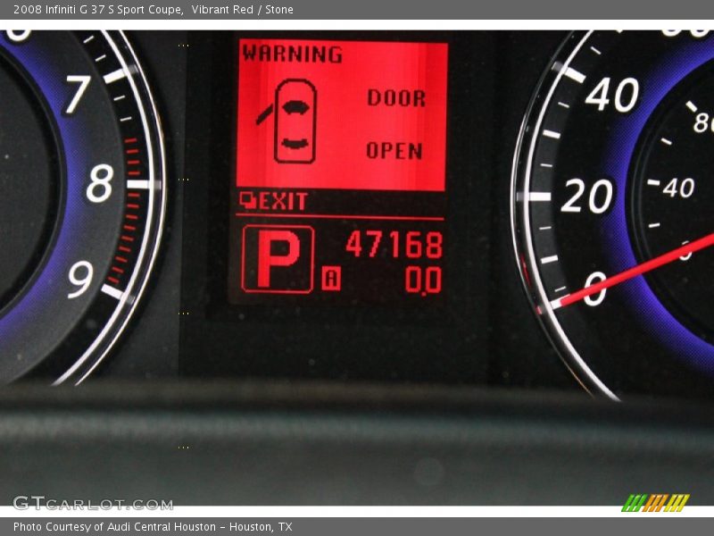 Vibrant Red / Stone 2008 Infiniti G 37 S Sport Coupe