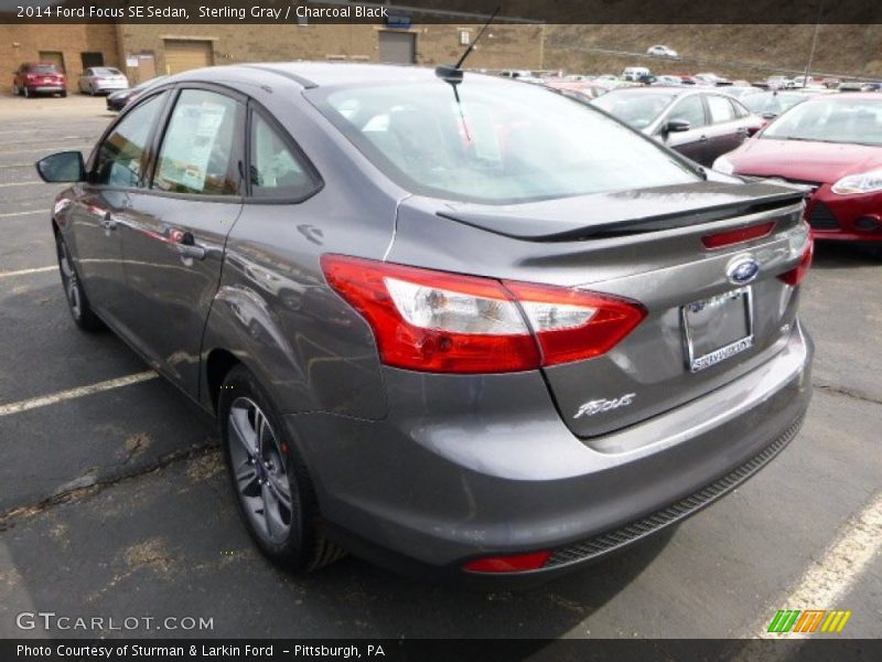 Sterling Gray / Charcoal Black 2014 Ford Focus SE Sedan