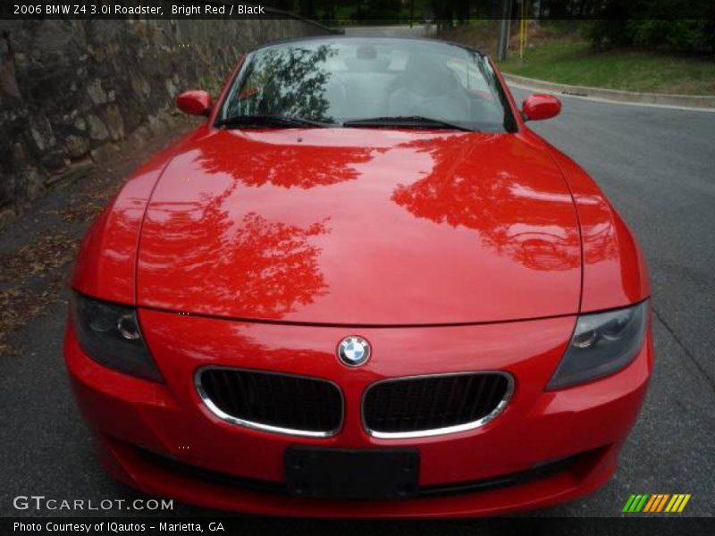 Bright Red / Black 2006 BMW Z4 3.0i Roadster