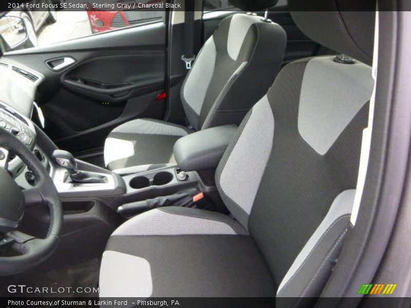 Sterling Gray / Charcoal Black 2014 Ford Focus SE Sedan