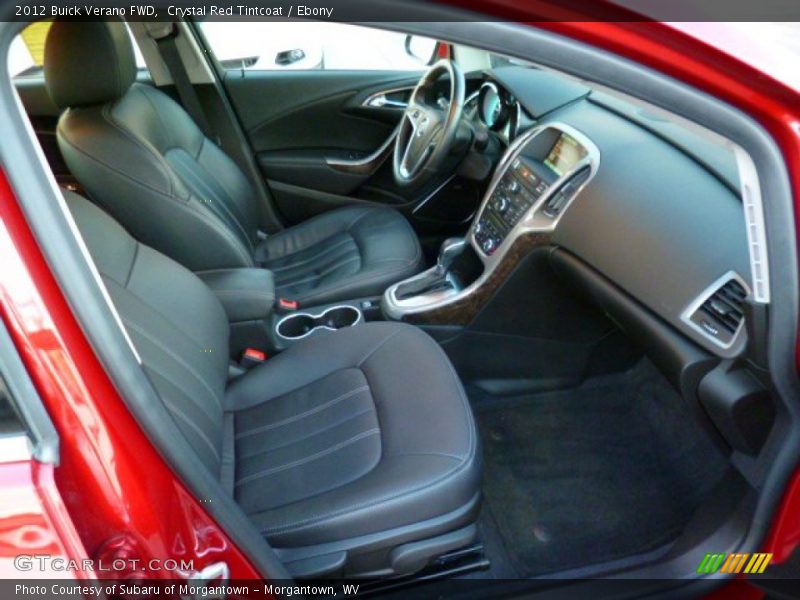 Crystal Red Tintcoat / Ebony 2012 Buick Verano FWD