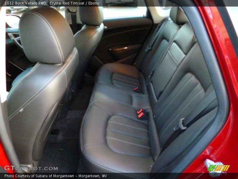 Crystal Red Tintcoat / Ebony 2012 Buick Verano FWD