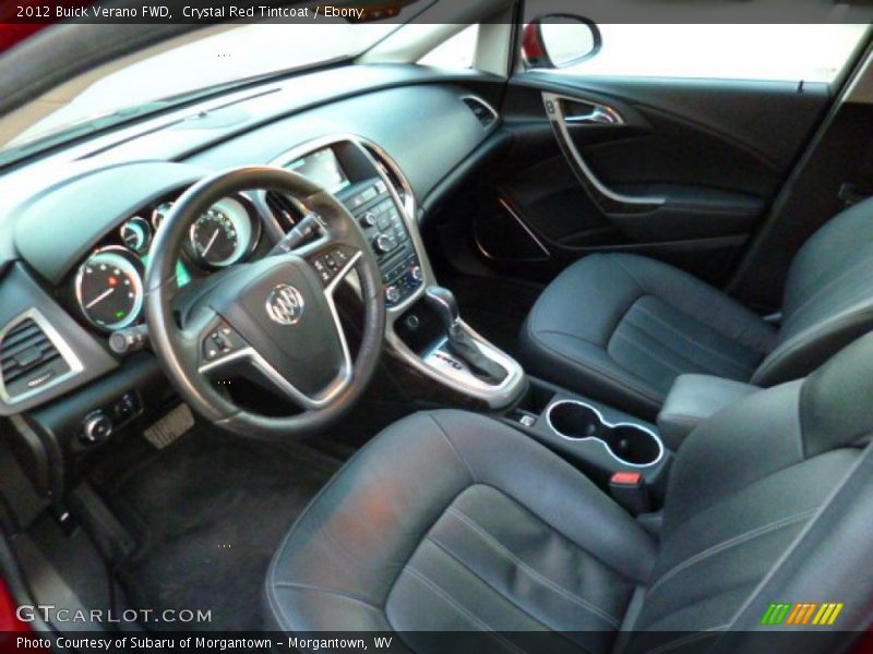  2012 Verano FWD Ebony Interior