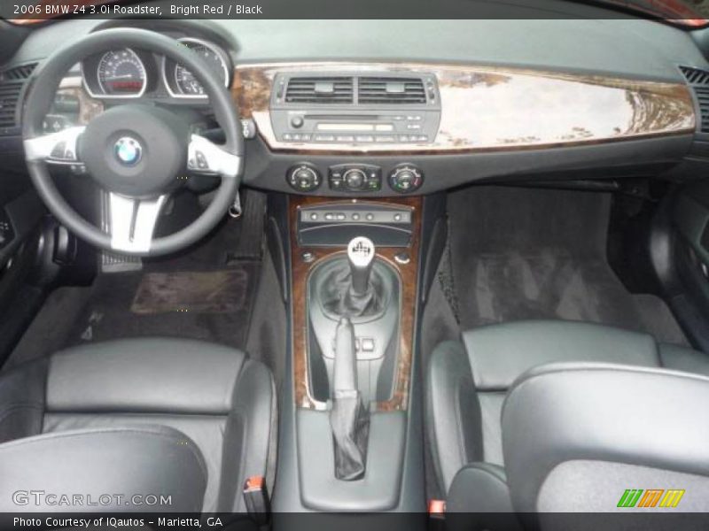 Bright Red / Black 2006 BMW Z4 3.0i Roadster