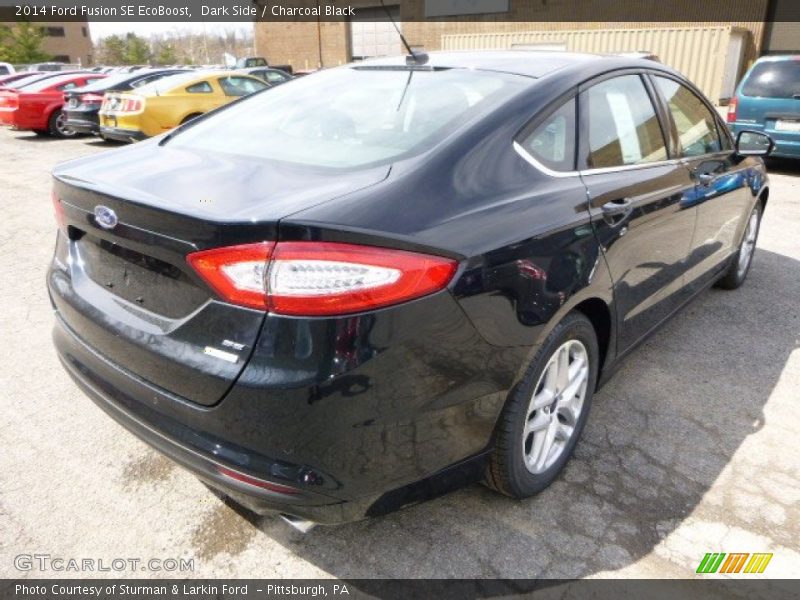 Dark Side / Charcoal Black 2014 Ford Fusion SE EcoBoost