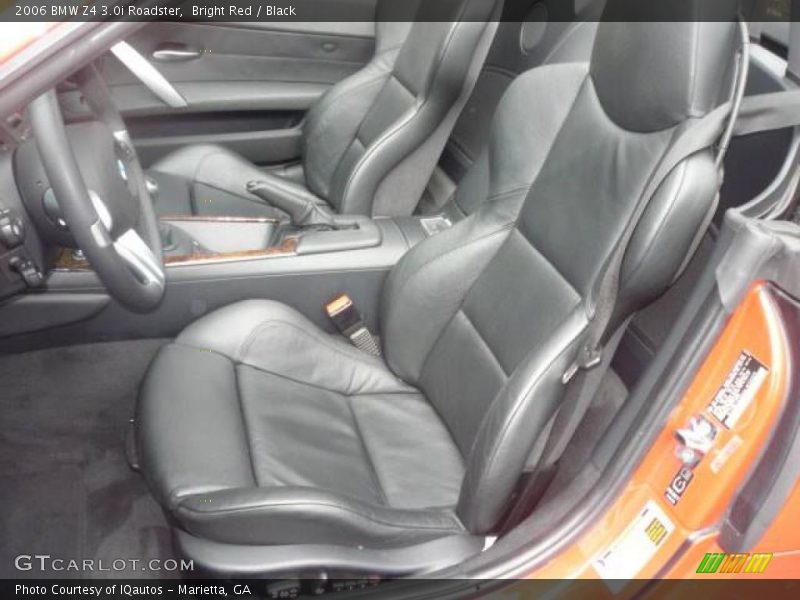 Bright Red / Black 2006 BMW Z4 3.0i Roadster