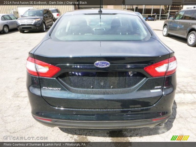Dark Side / Charcoal Black 2014 Ford Fusion SE EcoBoost