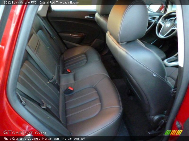 Crystal Red Tintcoat / Ebony 2012 Buick Verano FWD
