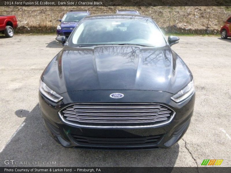 Dark Side / Charcoal Black 2014 Ford Fusion SE EcoBoost