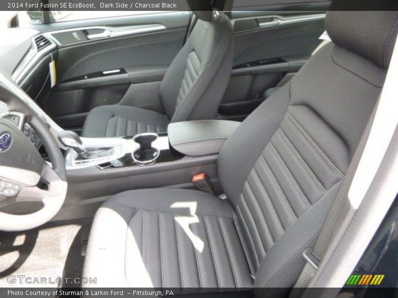 Dark Side / Charcoal Black 2014 Ford Fusion SE EcoBoost
